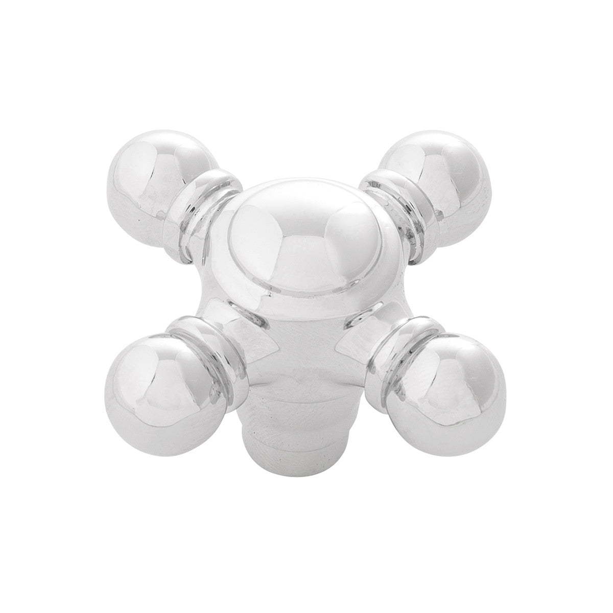 Belwith B076809-CH: 2-1/8" Fuller Cabinet Knob - Chrome