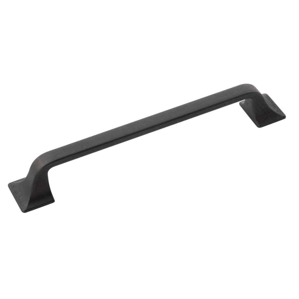 Hickory H076703-BI: 160mm cc Forge Cabinet Pull - Black Iron