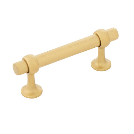 Belwith B077522-BGB: 3" cc Ostia Cabinet Pull - Brushed Golden Brass