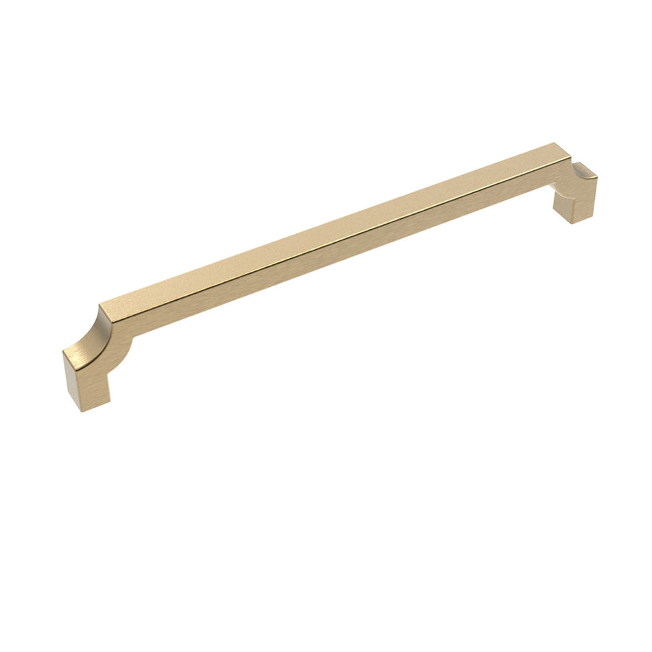 Belwith B077280-BGB: 12" cc Monarch Appliance Pull - Brushed Golden Brass