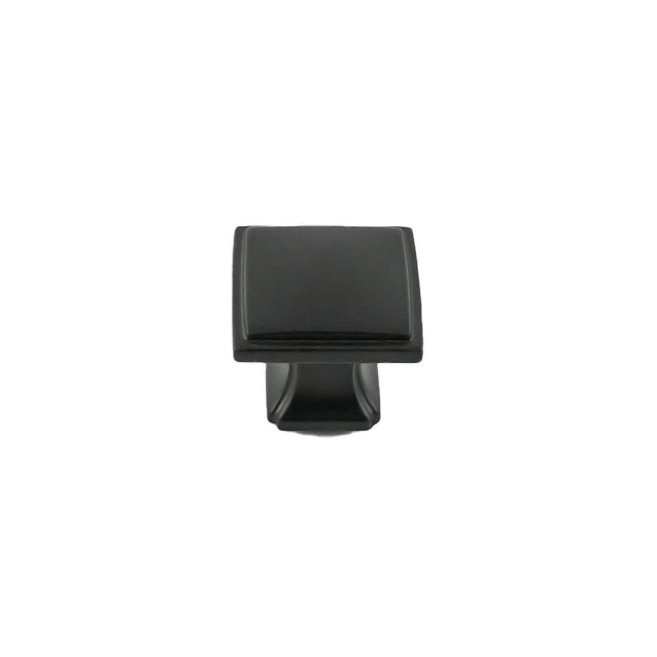 Hickory P3240-MB: 1-1/4" Bridges Cabinet Knob - Matte Black
