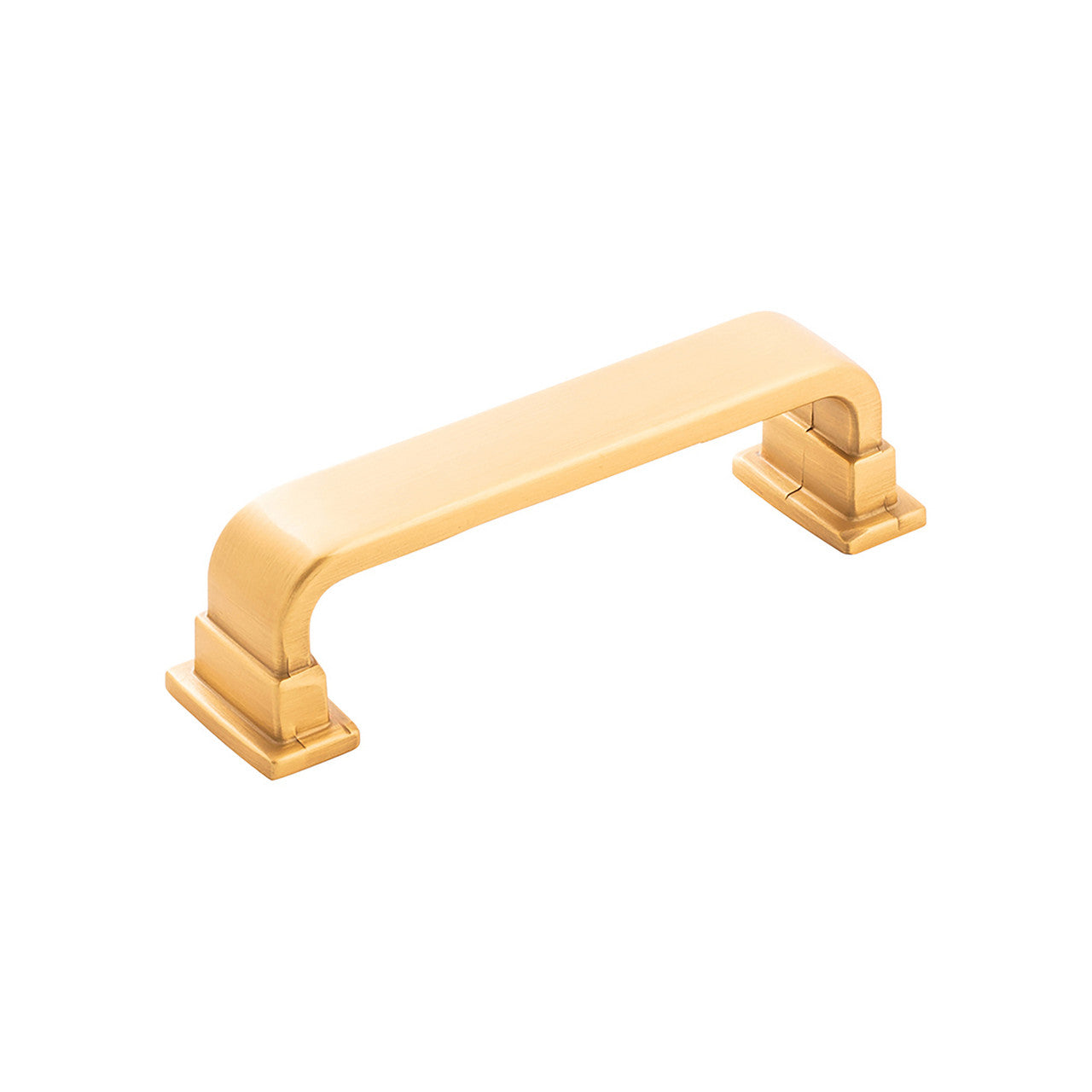 Belwith B077893BGB: 96mm cc Brighton Cabinet Pull - Brushed Golden Brass