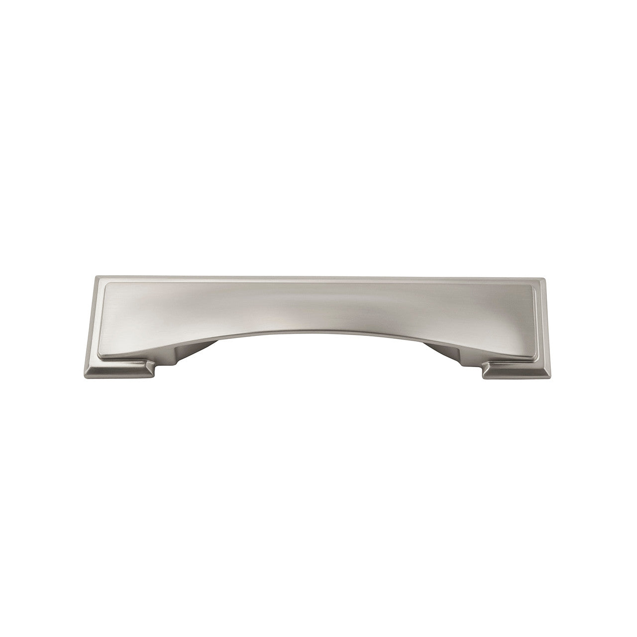 Hickory H078775SN: 3", 96mm &128mm cc Dover Cup Cabinet Pull - Satin Nickel