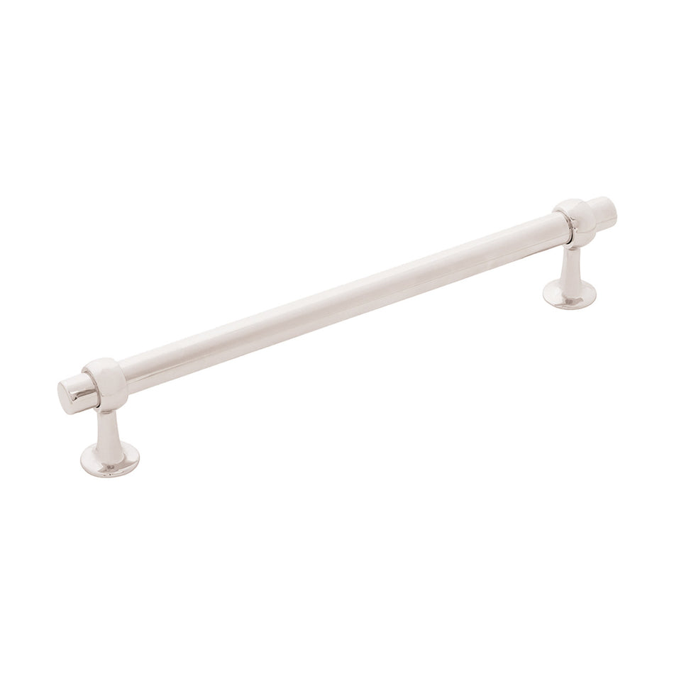 Belwith B077525-14: 192mm cc Ostia Cabinet Pull - Polished Nickel