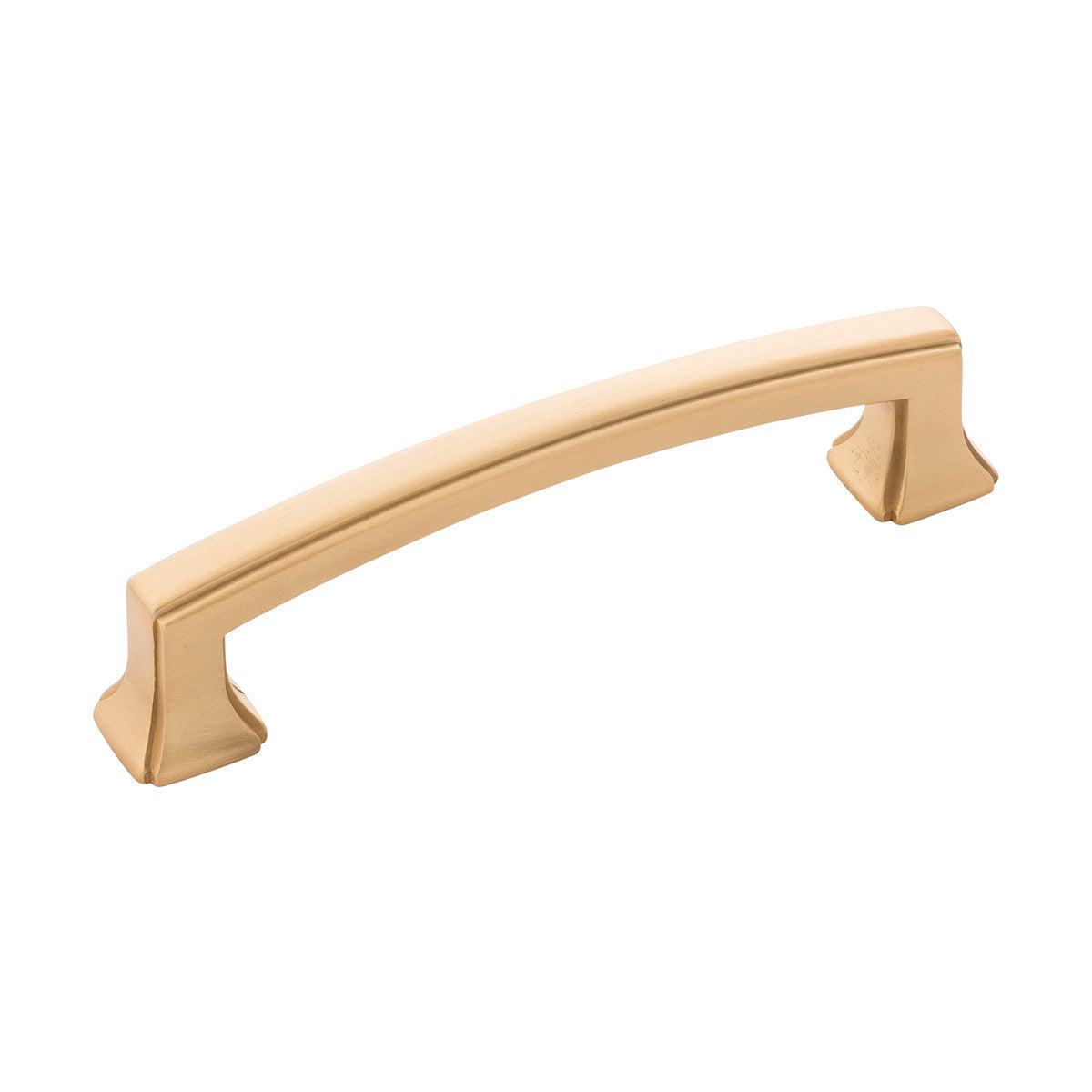 Hickory P3232-BGB: 96mm cc Bridges Cabinet Pull - Brushed Golden Brass