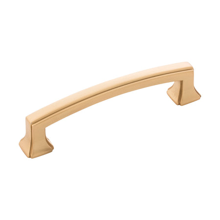 Hickory P3232-BGB: 96mm cc Bridges Cabinet Pull - Brushed Golden Brass