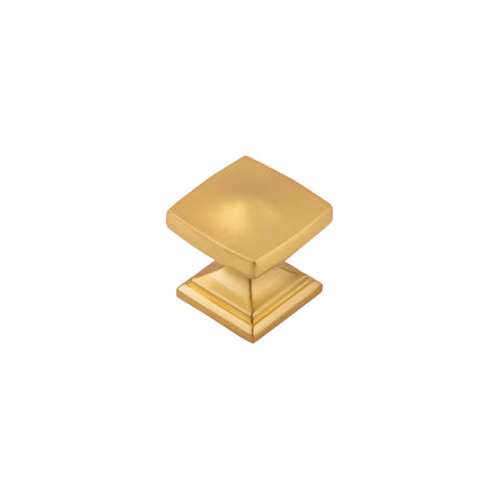 Hickory H078769BGB: 1-1/4" Dover Cabinet Knob - Brushed Golden Brass