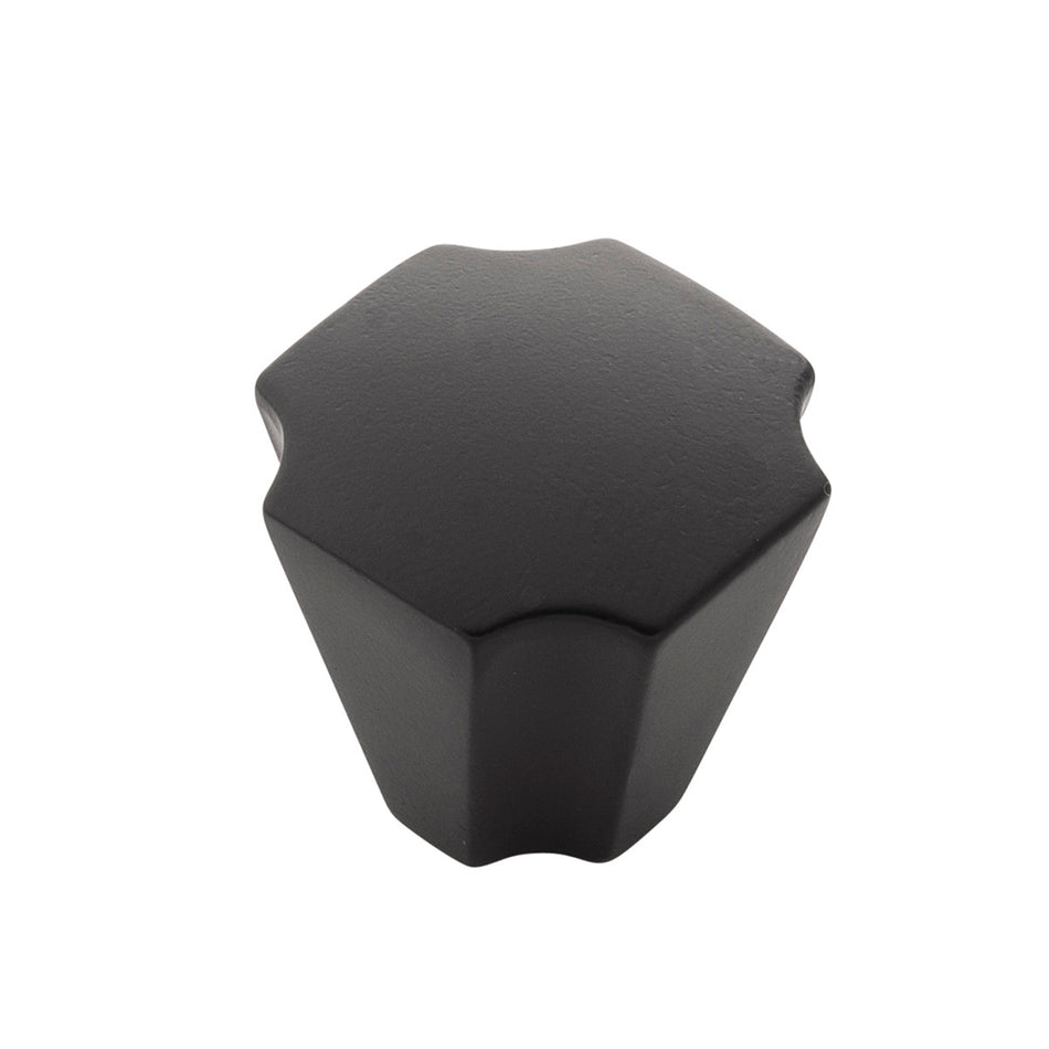 Belwith B076635-MB: 1-1/8" Monarch Cabinet Knob - Matte Black