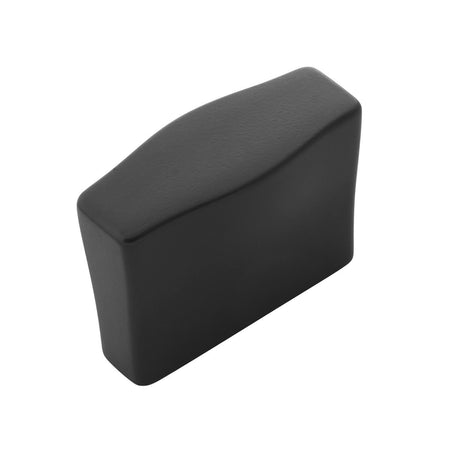 Belwith B077046-MB: 1-1/4" cc Emerge Cabinet Knob - Matte Black