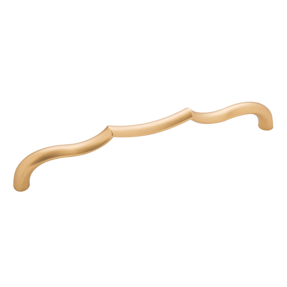 Belwith B076143-BGB: 192mm cc Trellis Cabinet Pull - Brushed Golden Brass
