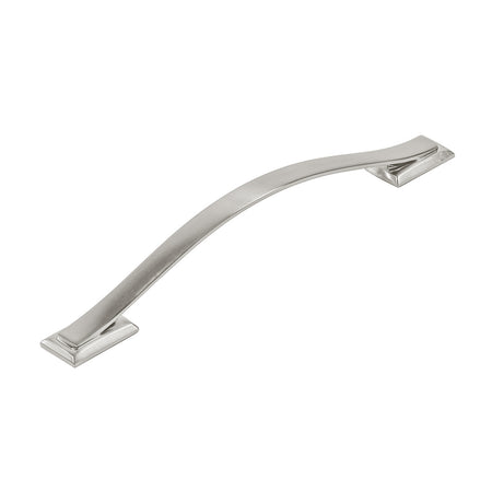 Hickory H078773SN: 160mm cc Dover Arch Cabinet Pull - Satin Nickel