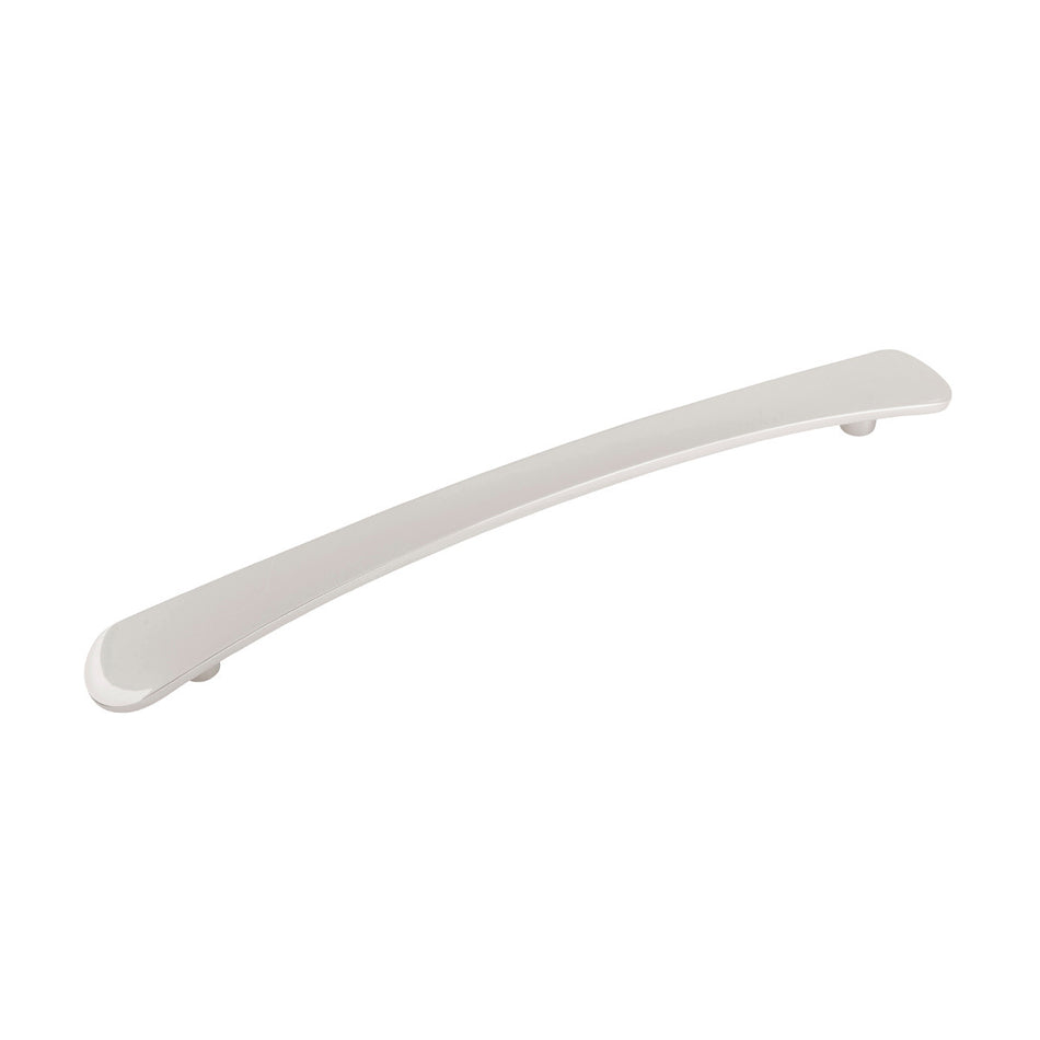 Belwith B076862-14: 192mm cc Vale Cabinet Pull - Polished Nickel