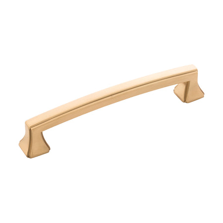 Hickory P3233-BGB: 128mm cc Bridges Cabinet Pull - Brushed Golden Brass