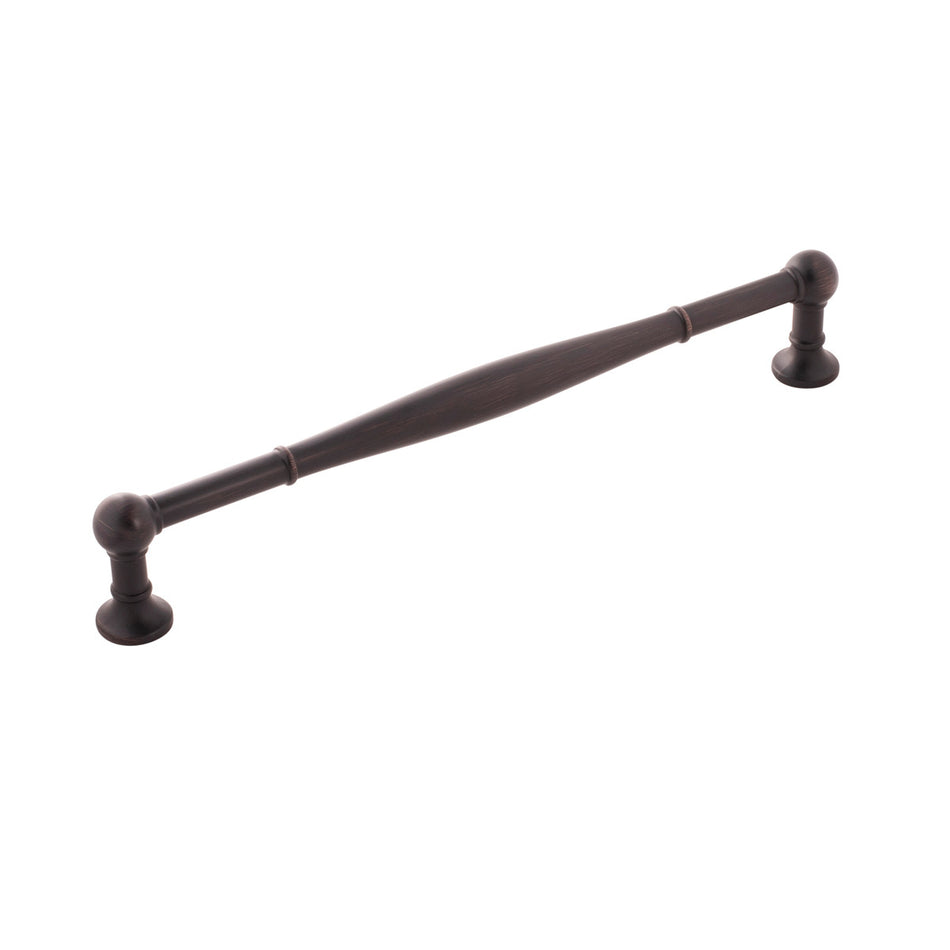 Belwith B077277-VB: 12" cc Fuller Appliance Pull - Vintage Bronze