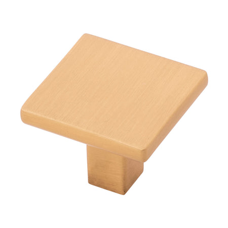 Hickory HH075341-BGB: 1-1/4" Skylight Cabinet Knob - Brushed Golden Brass