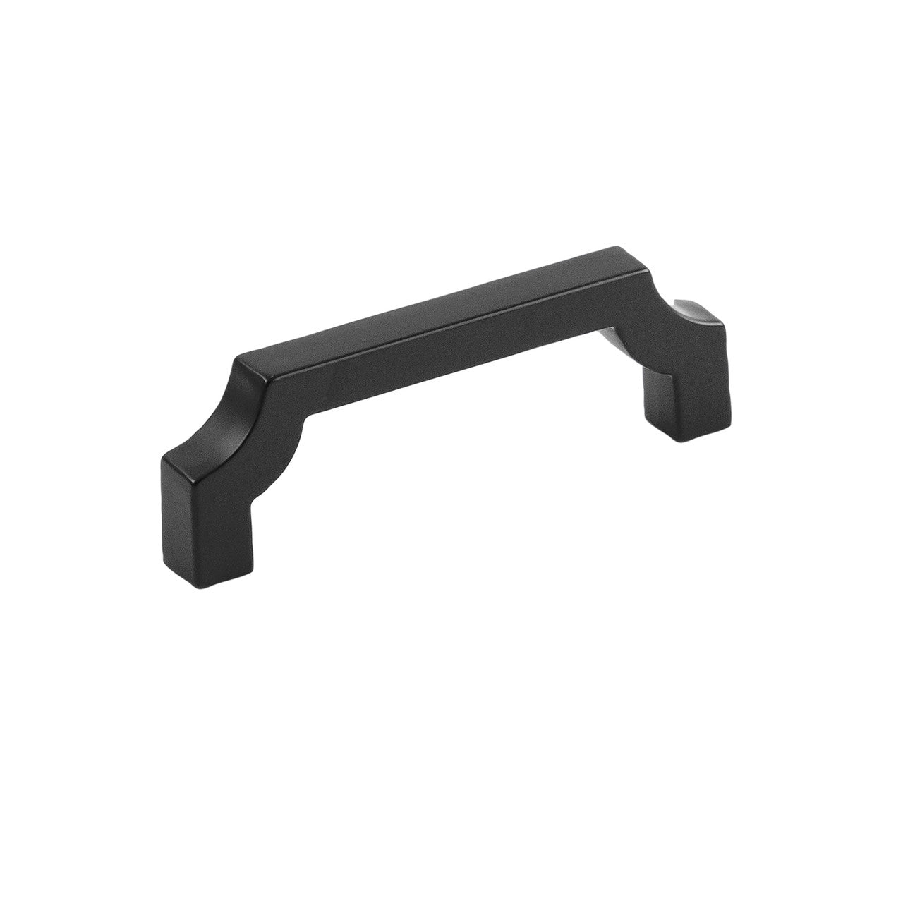 Belwith B076640-MB: 3" cc Monarch Cabinet Pull - Matte Black