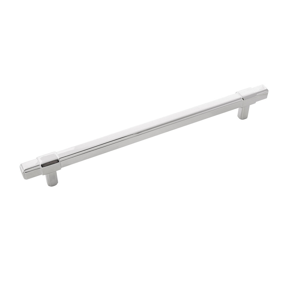Belwith B077026-CH: 224mm cc Monroe Cabinet Pull - Chrome