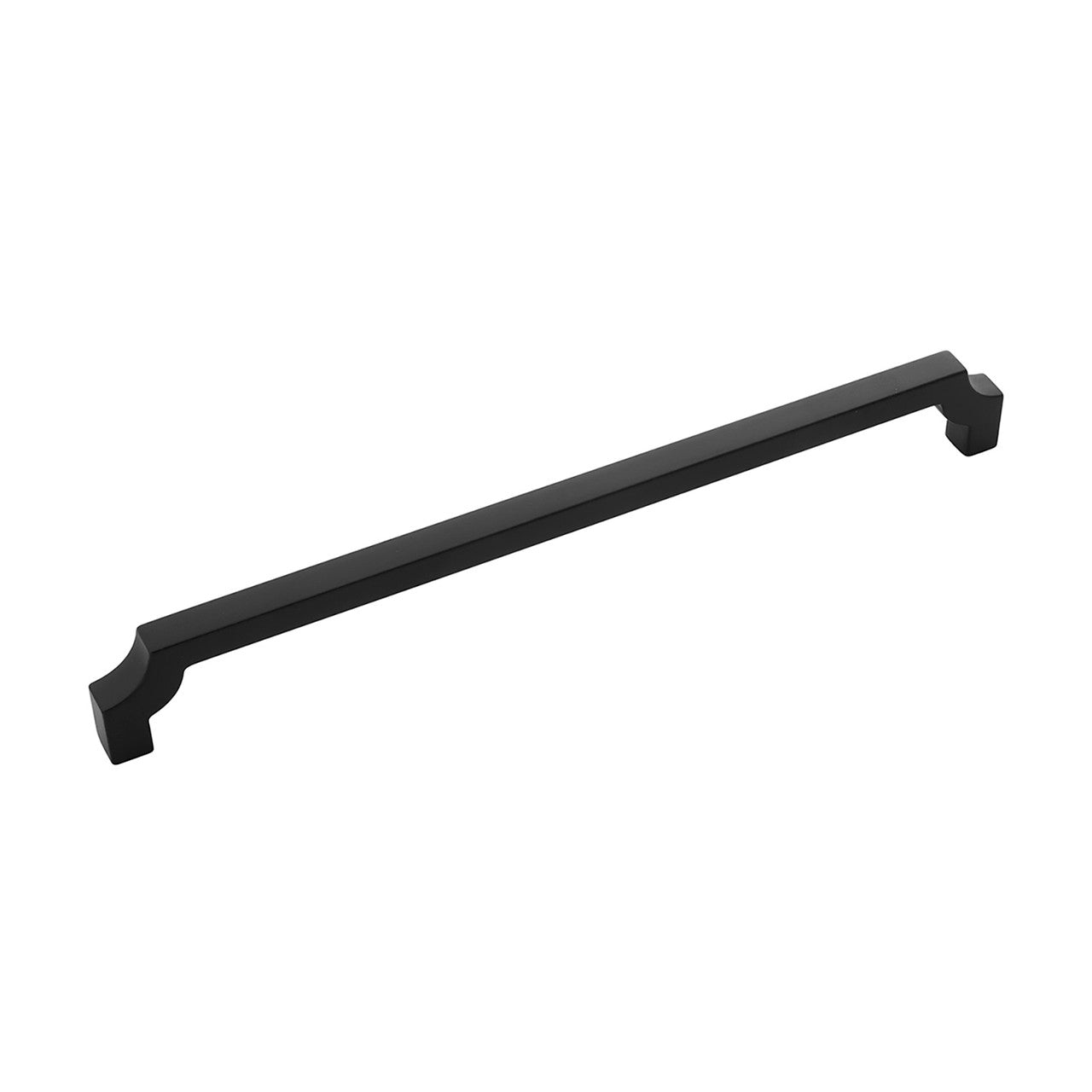 Belwith B076645-MB: 224mm cc Monarch Cabinet Pull - Matte Black