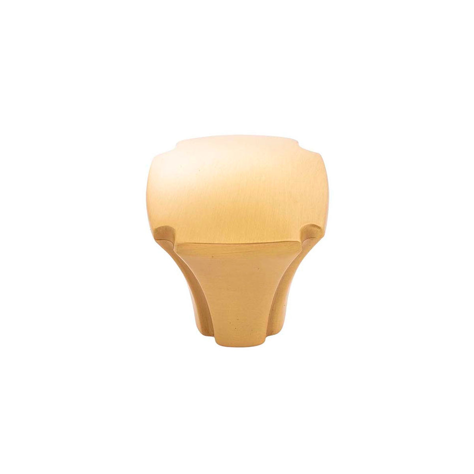Hickory H077861BGB: 1-1/8" Veranda Cabinet Knob - Brushed Golden Brass
