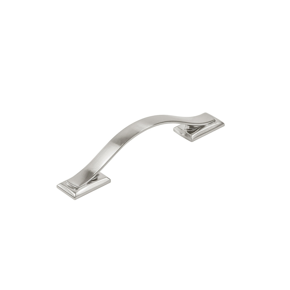 Hickory H078771SN: 96mm cc Dover Arch Cabinet Pull - Satin Nickel