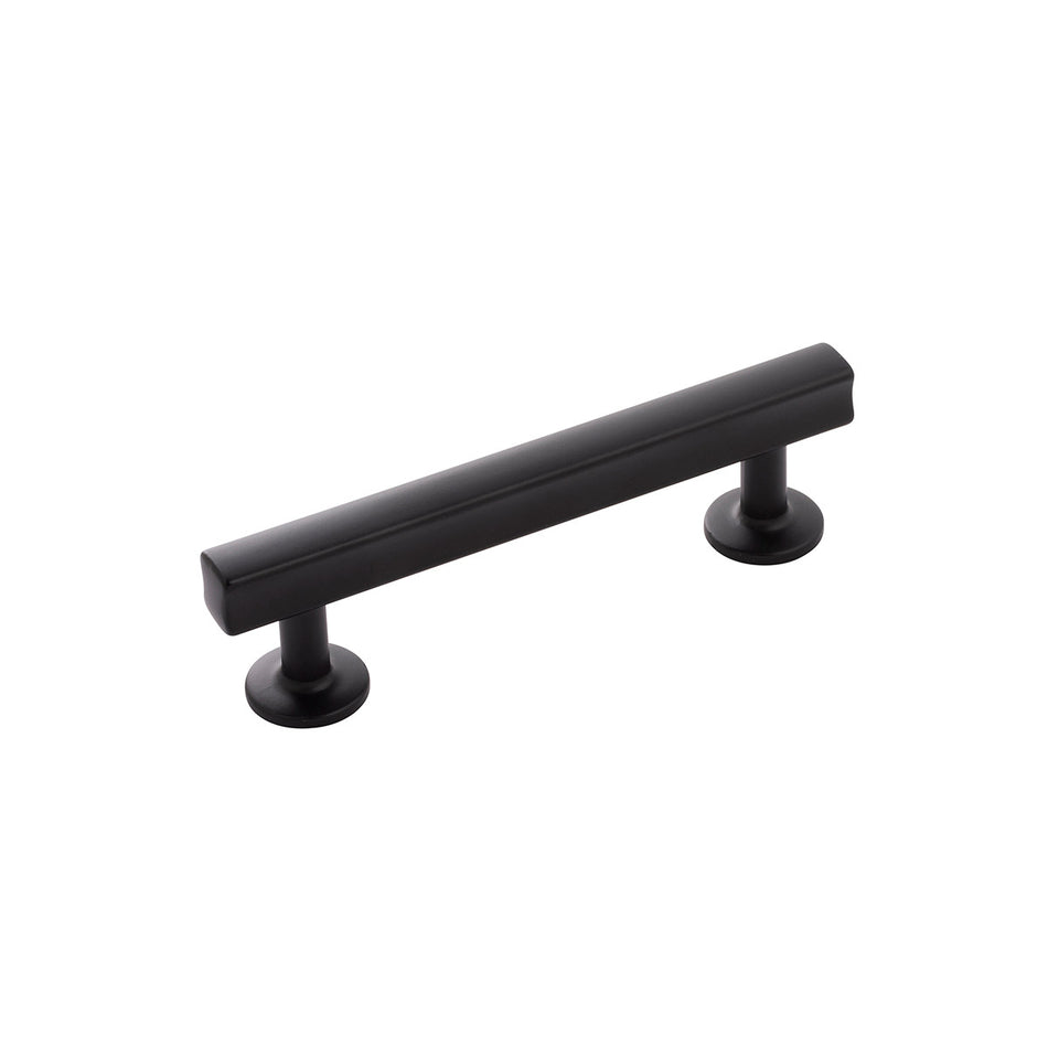 Hickory H077881MB: 96mm cc Woodward Cabinet Pull - Matte Black