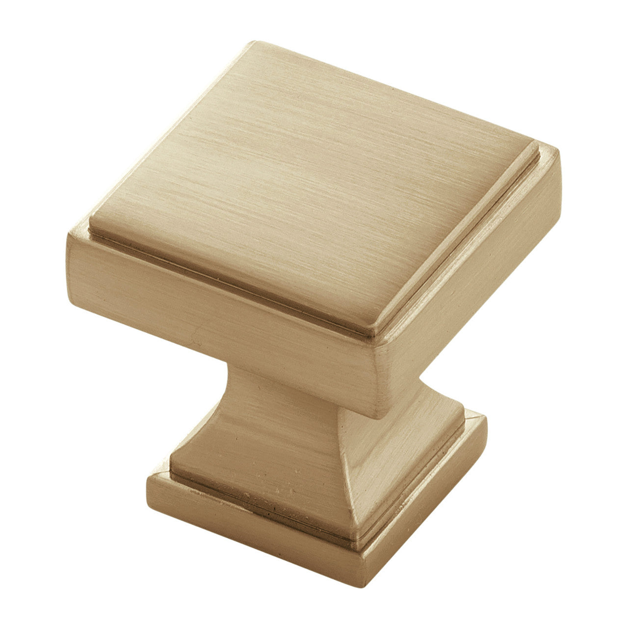 Belwith B077458-CBZ: 1-1/8" Brownstone Cabinet Knob - Champagne Bronze