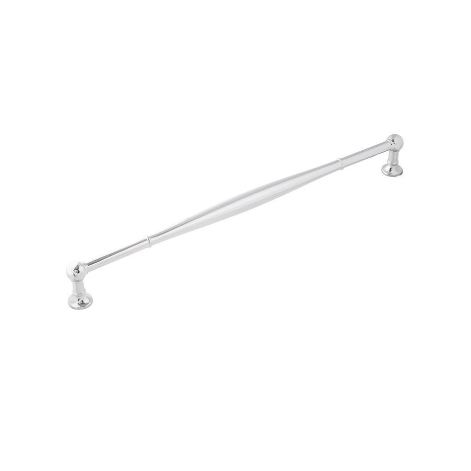 Belwith B077278-CH: 18" cc Fuller Appliance Pull - Chrome