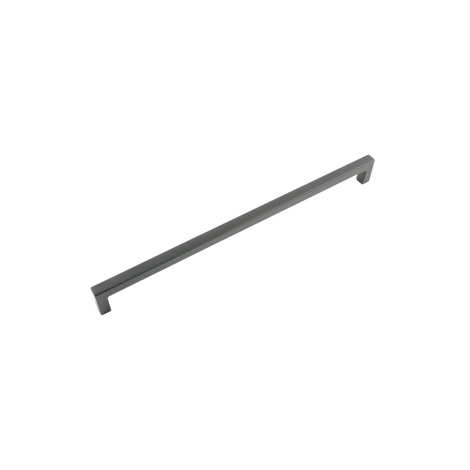Hickory HH075336-MB: 12" cc Skylight Cabinet Pull - Matte Black