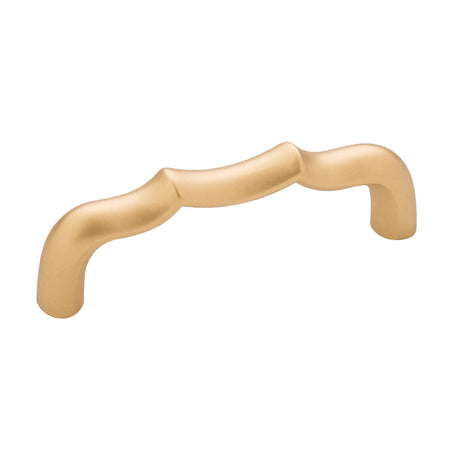Belwith B076139-BGB: 3" cc Trellis Cabinet Pull - Brushed Golden Brass