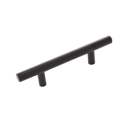 Hickory HH075593-MB: 3" cc Bar Pulls Cabinet Pull - Matte Black