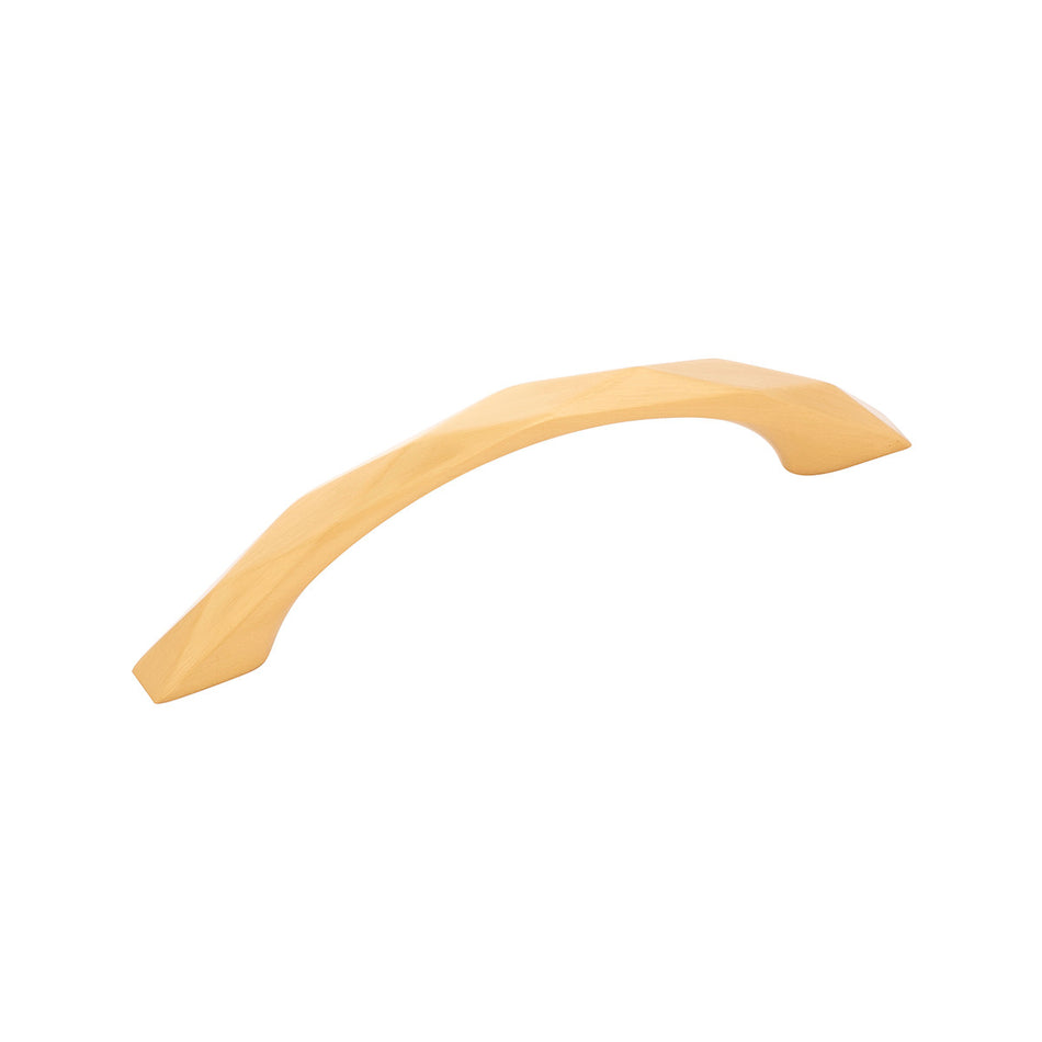 Hickory H077841BGB: 96mm cc Karat Arch Cabinet Pull - Brushed Golden Brass