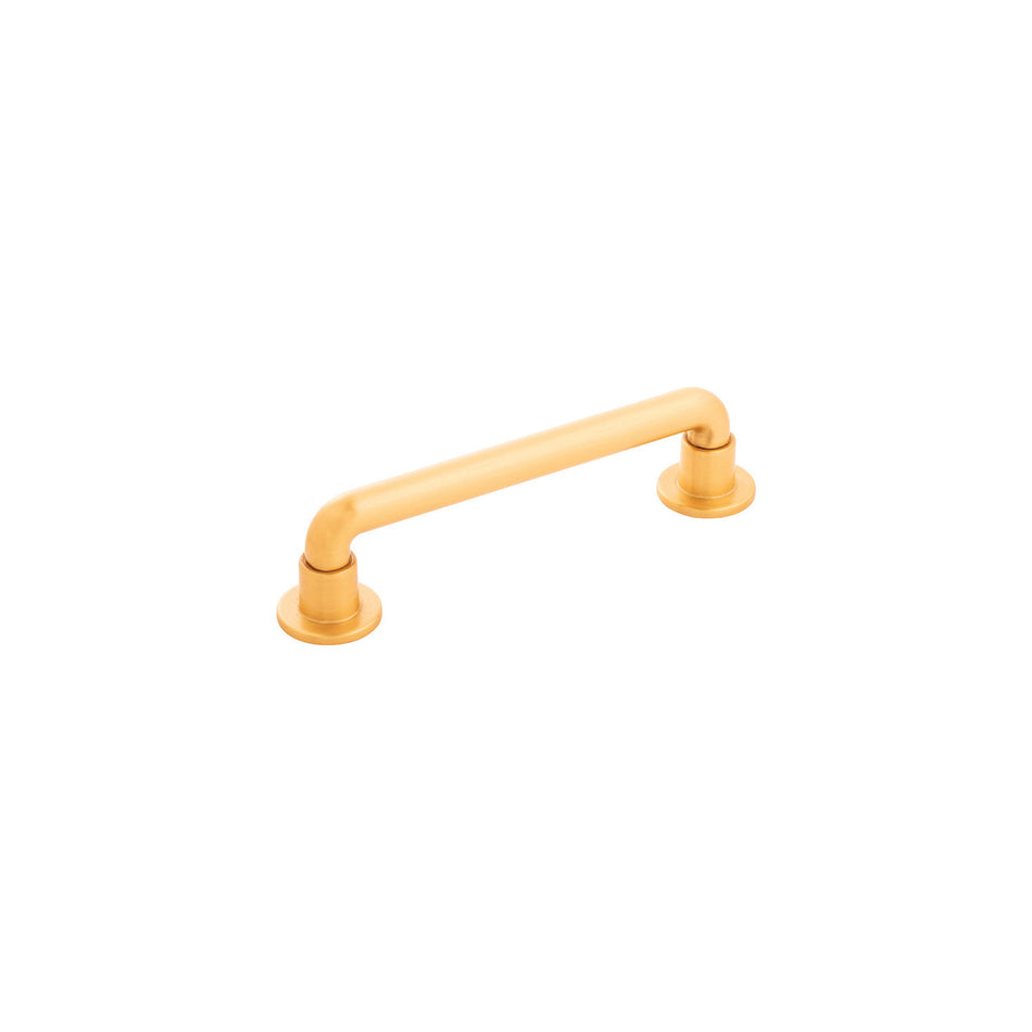 Belwith B077948BGB: 128mm cc Urbane Cabinet Pull - Brushed Golden Brass