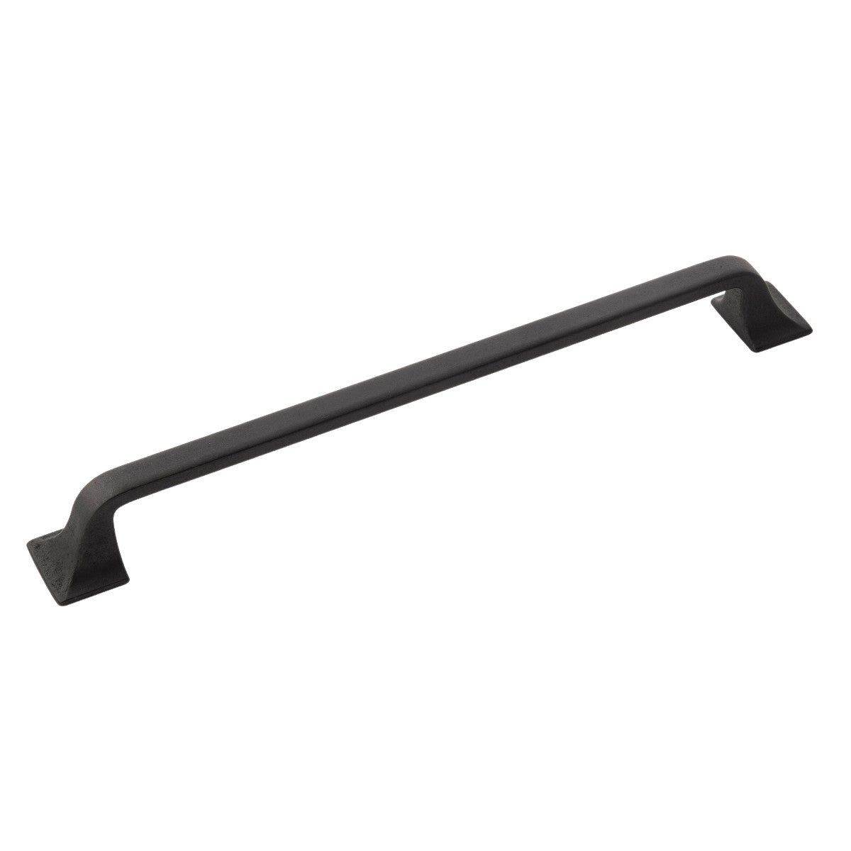 Hickory H076705-BI: 224mm cc Forge Cabinet Pull - Black Iron