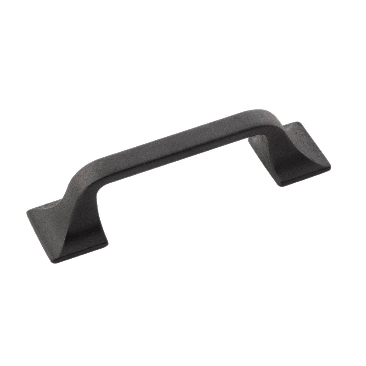 Hickory H076700-BI: 3" cc Forge Cabinet Pull - Black Iron