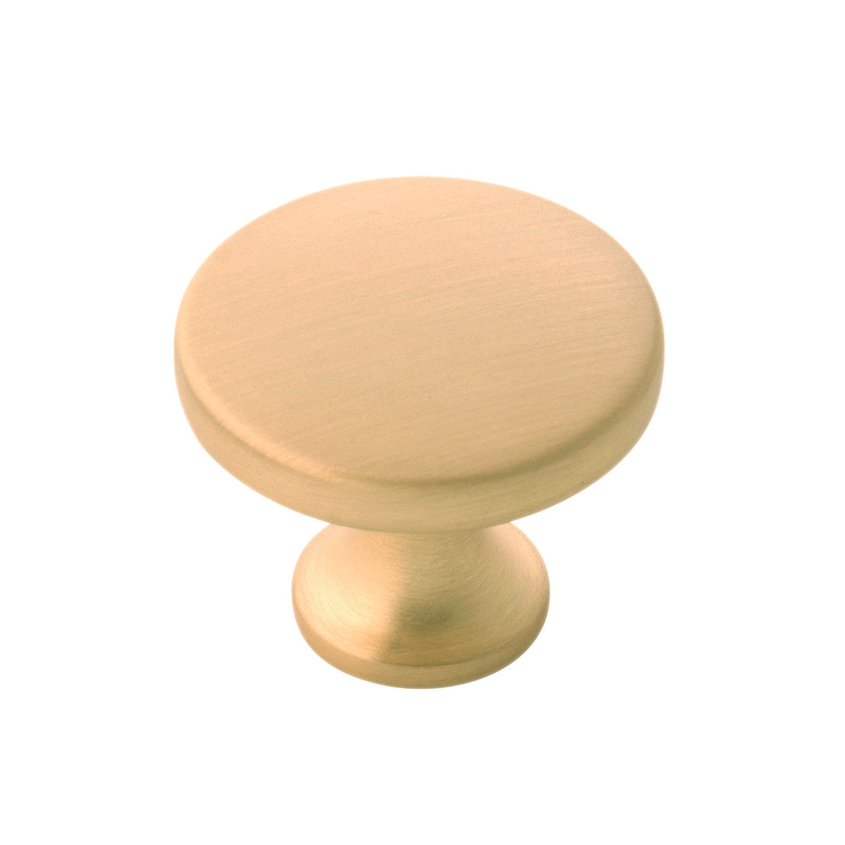 Hickory H076698-BGB: 1-3/8" Forge Cabinet Knob - Brushed Golden Brass