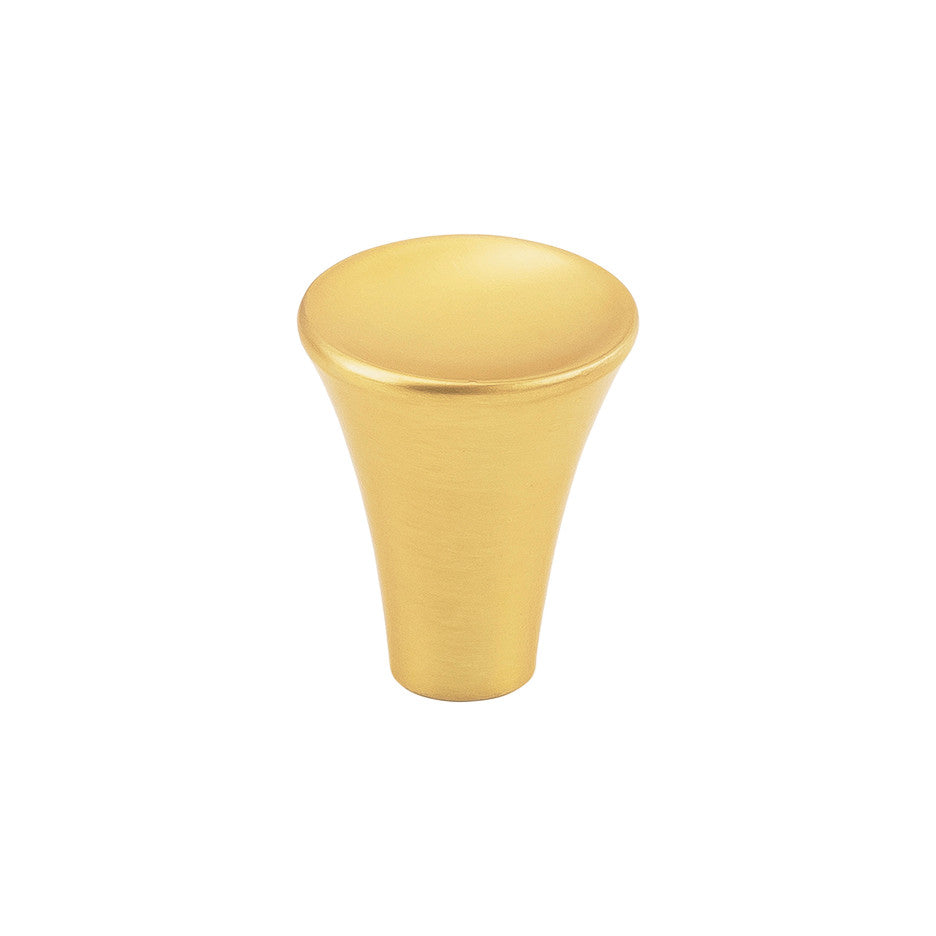 Hickory H078777BGB: 15/16" Maven Cabinet Knob - Brushed Golden Brass
