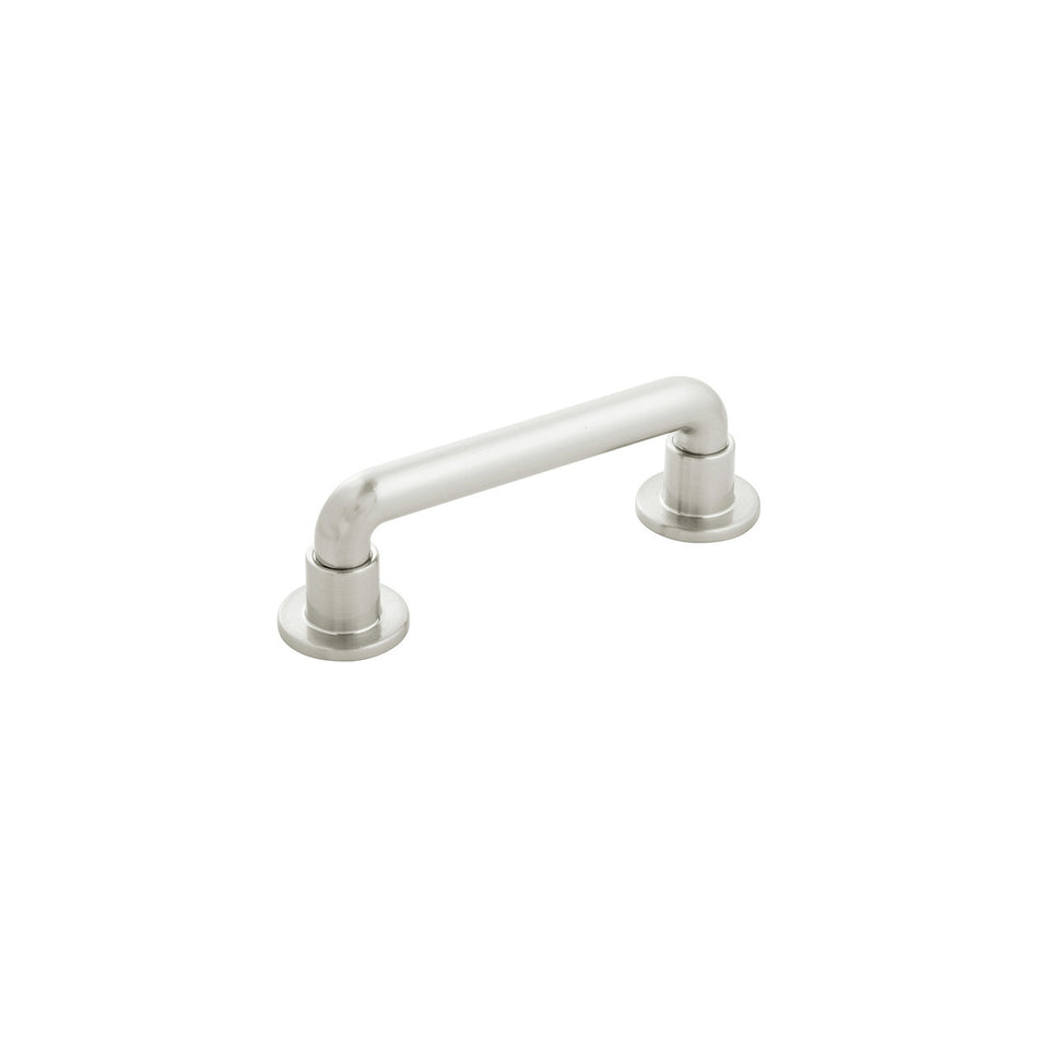 Belwith B077947SN: 96mm cc Urbane Cabinet Pull - Satin Nickel