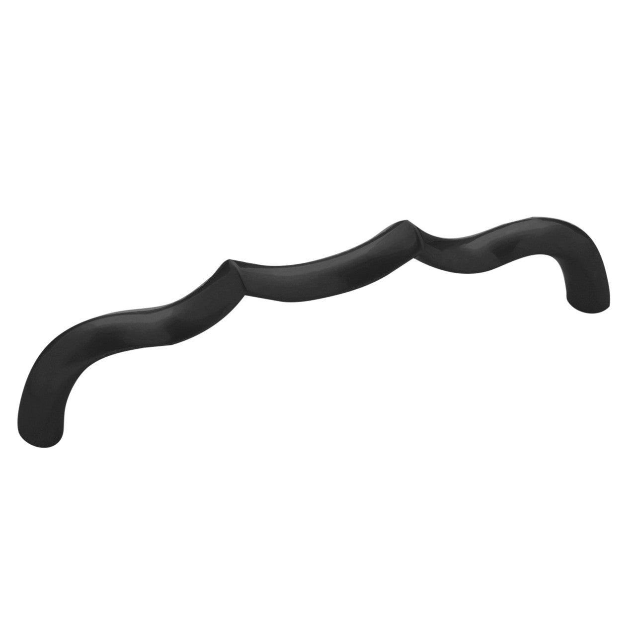Belwith B076141-MB: 128mm cc Trellis Cabinet Pull - Matte Black