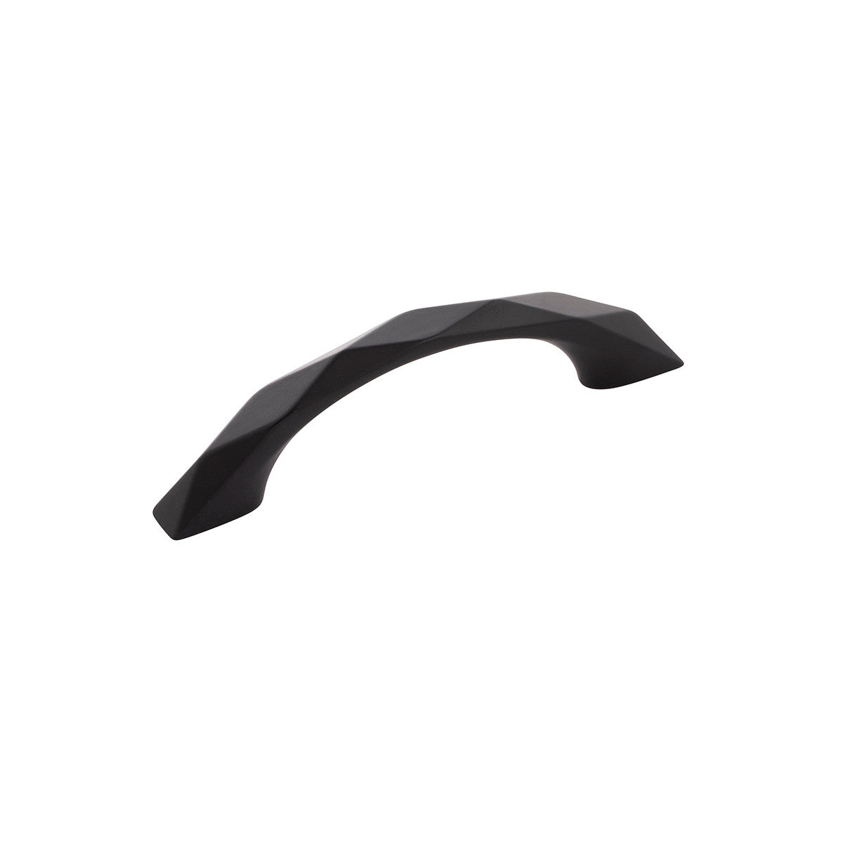Hickory H077840MB: 3" cc Karat Arch Cabinet Pull - Matte Black