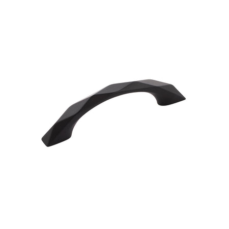 Hickory H077840MB: 3" cc Karat Arch Cabinet Pull - Matte Black