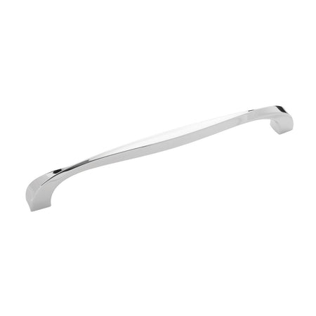 Hickory H076020-14: 224mm cc Twist Cabinet Pull - Polished Nickel