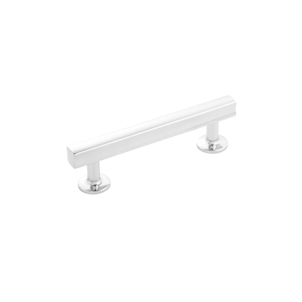 Hickory H077881CH: 96mm cc Woodward Cabinet Pull - Polished Chrome