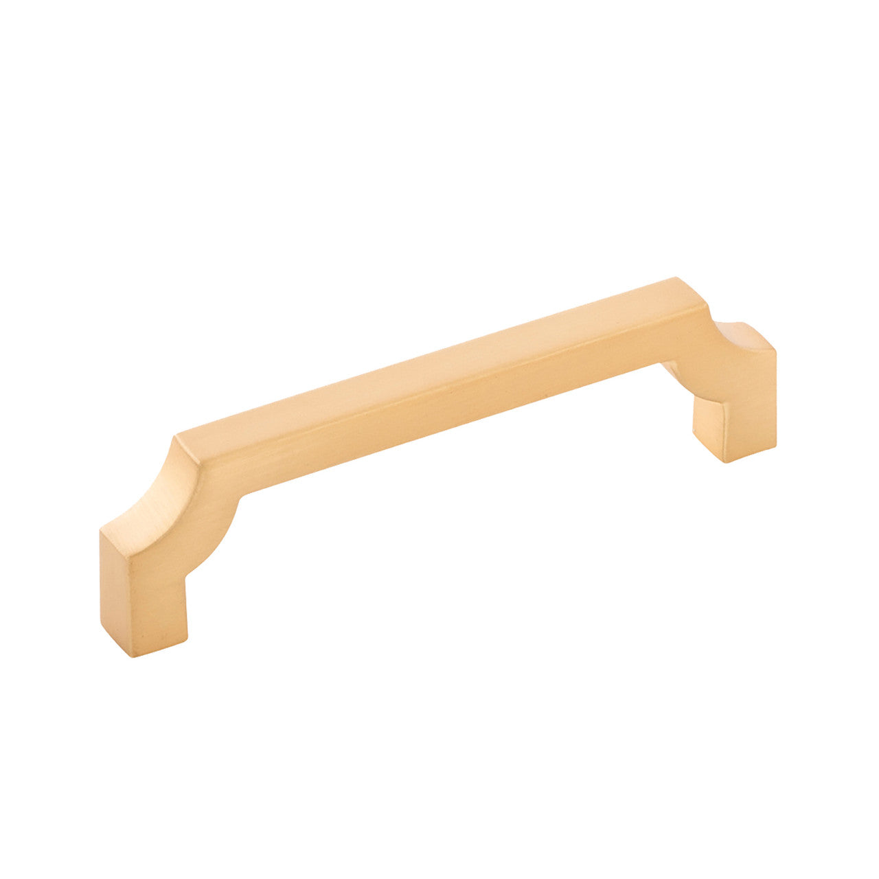 Belwith B076641-BGB: 96mm cc Monarch Cabinet Pull - Brushed Golden Brass
