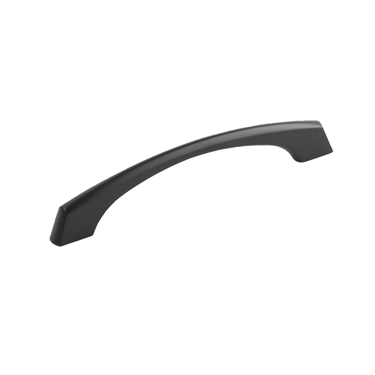 Hickory P3371-MB: 128mm cc Greenwich Arch Cabinet Pull - Matte Black