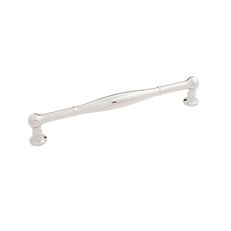 Belwith B076292-14: 192mm cc Fuller Cabinet Pull - Polished Nickel