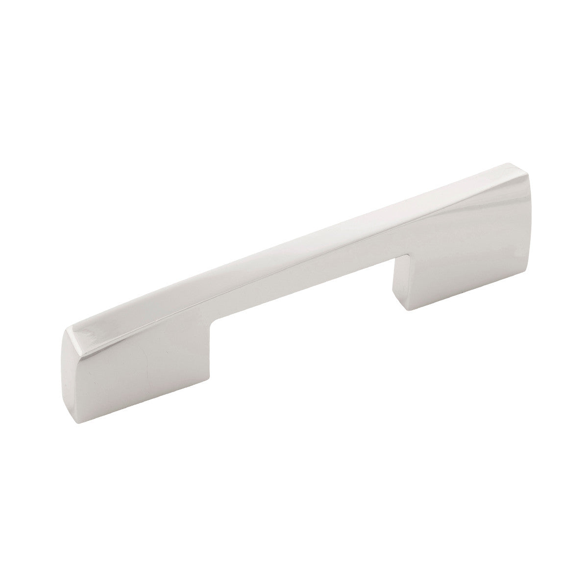 Belwith B076719-14: 3" & 96mm cc Flex Cabinet Pull - Polished Nickel