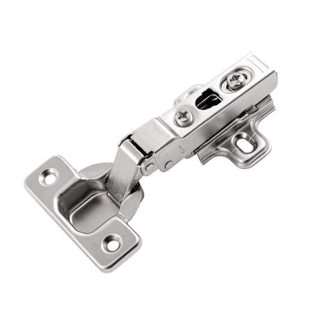 Hickory P5111-14: Concealed Frameless Snap-On Self-Close Cabinet Hinge - Polished Nickel