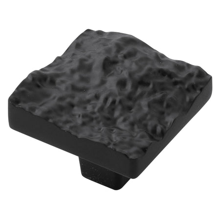 Belwith B077512-BM: 1-3/8" Sandrine Cabinet Knob - Black Mist