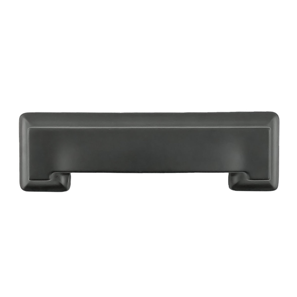 Hickory P3013-MB: 3" & 96mm cc Studio Cup Cabinet Pull - Matte Black