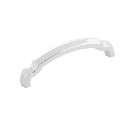 Hickory H077863CH: 96mm cc Veranda Arch Cabinet Pull - Polished Chrome